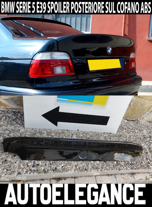 REAR BONNET SPOILER FOR BMW 5 SERIES E39 SEDAN IN ABS SPORTY LOOK
