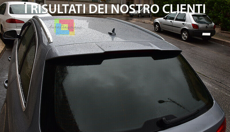 AUDI A4 B8 8K 08-15 AVANT SW SPOILER SUL TETTO LOOK RS4 ALETTONE POSTERIORE 0090 AUTOELEGANCERICAMBI