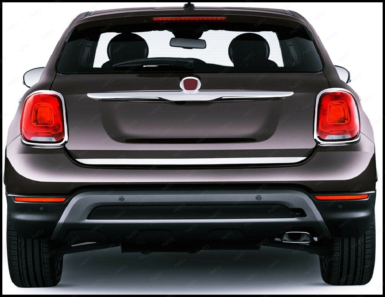 FIAT 500X CROMATURA COFANO POSTERIORE ACCIAIO INOX