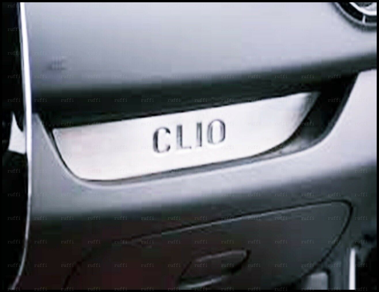 RENAULT CLIO MK4 4 2012-2018 INTERIOR CHROME STAINLESS STEEL ADHESIVE MOLDING