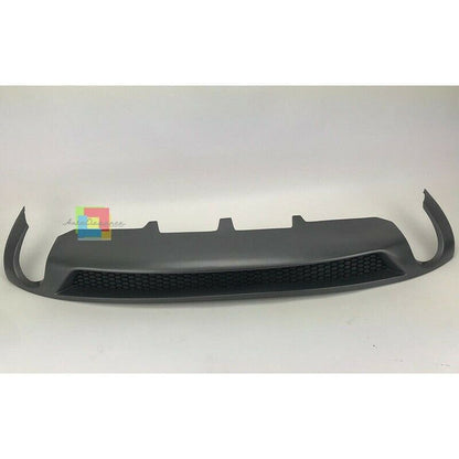 AUDI A6 C7 4G 2011-2014 DIFFUSORE LOOK S6 S-LINE SPOILER POSTERIORE GRIGIO PLATINO AUTOELEGANCERICAMBI