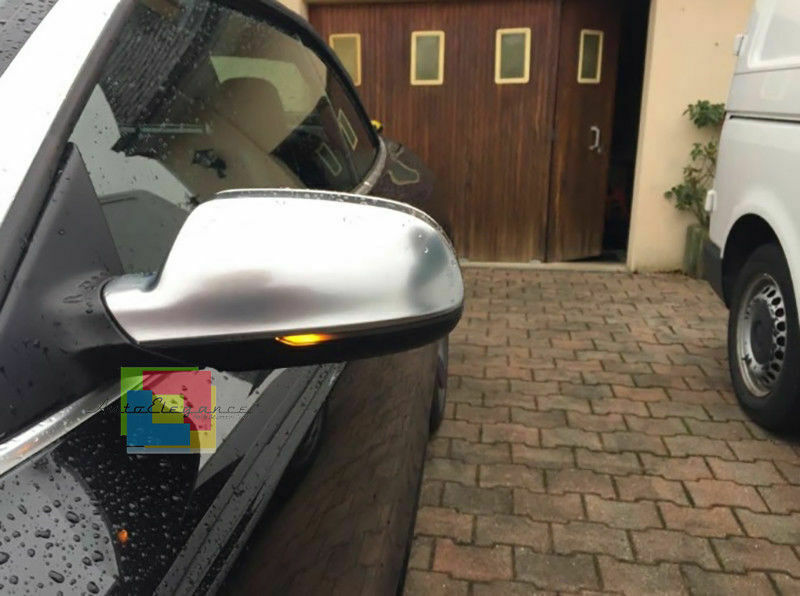 AUDI A3 8P 2011-2013 FRECCE LED DINAMICHE CON SPECCHI LATERALI SATINATI SLINE AUTOELEGANCERICAMBI