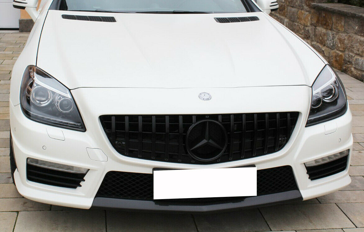 MERCEDES SLK R172 2011-2015 AMG FRONT GRILLE BLACK HONEYCOMB PROFILES