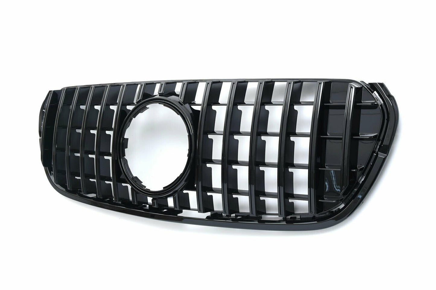 MERCEDES CLASSE X W470 2017+ GRIGLIA ANTERIORE MASCHERINA PROFILI NERI AMG LOOK