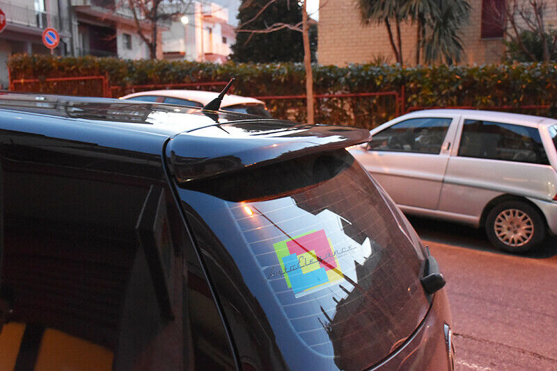 VW GOLF 5 V 2003-2008 SPOILER POSTERIORE SUL TETTO DESIGN GTI NERO LUCIDO 0153