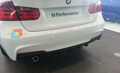 ESTRATTORE BMW SERIE 3 F30 F31 2011+ DIFFUSORE POSTERIORE LOOK M PERFORMANCE