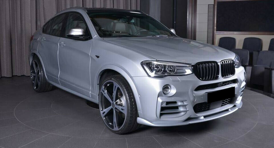 UNDER FRONT BUMPER BMW X3 F25 X4 F26 M FACELIFT 2015+ SPOILER BLADE