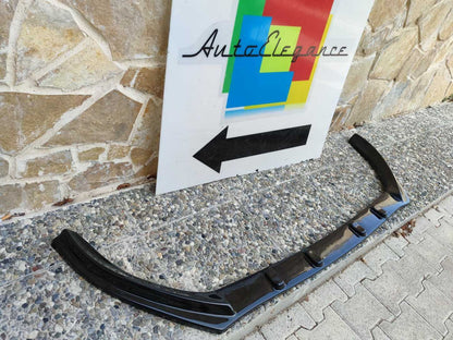 LIP SPOILER UNDER FRONT BUMPER SEAT LEON 5F 2012-2019 ABS BLACK SPLITTER