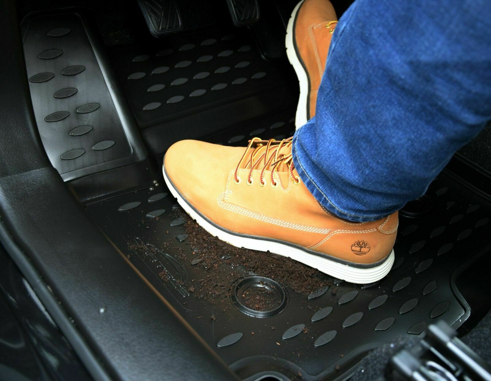 AUDI A4 B9 2015+ BERLINA SW SET TAPPETINI INTERNI AUTO IN GOMMA SU MISURA AUTOELEGANCERICAMBI