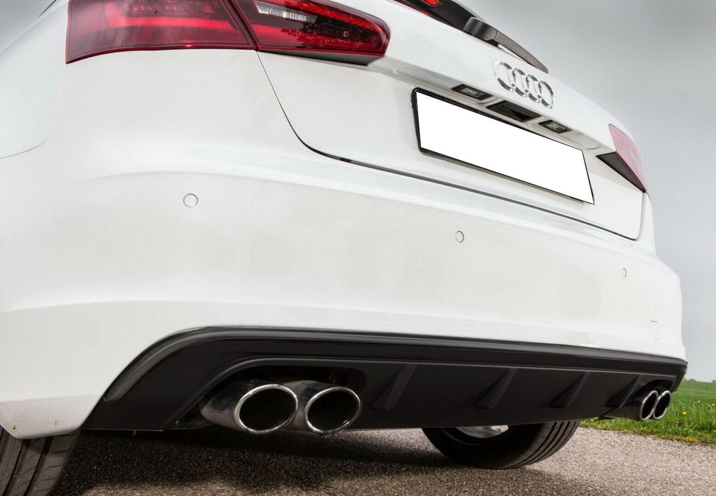 SOTTO PARAURTI AUDI A3 8V SPORTBACK 2012 AL 2015 DIFFUSORE S3