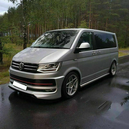 UNDER BUMPER VW T6 TRANSPORTER 2015+ FRONT SPORT LOOK IN ABS
