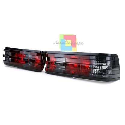 MERCEDES 190 W201 1982-1993 REAR LIGHTS RED SMOKE