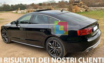 AUDI A5 COUPE SPORTBACK DOUBLE EXHAUST TIPPER S5 SLINE STAINLESS STEEL