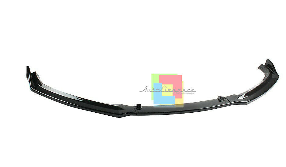 VW POLO AW1 2017+ FRONT BUMPER SPOILER ABS BLACK SPLITTER BLADE 3PCS