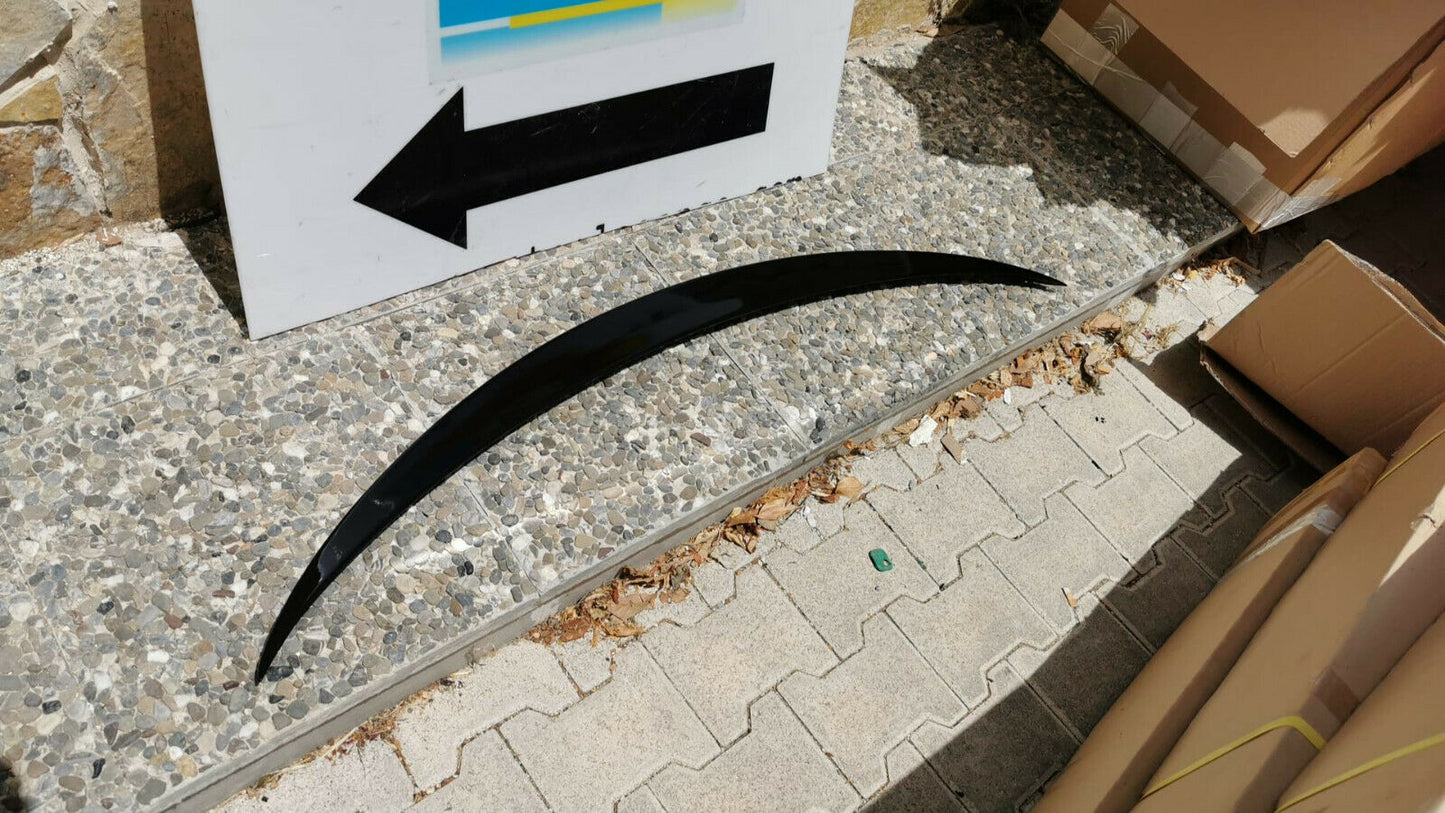 SPOILER POSTERIORE SUL COFANO MERCEDES CLASSE C C205 COUPE LOOK AMG NERO LUCIDO