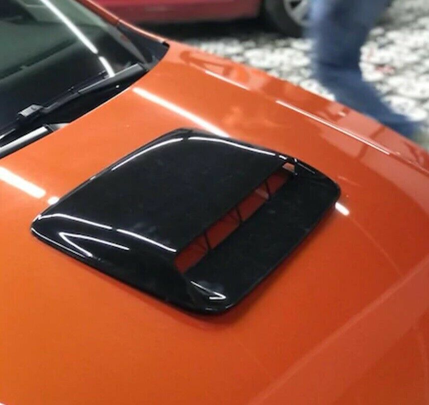 VW AIR INTAKE ON THE HOOD ADHESIVE AESTHETICS ABS 3M GLOSSY BLACK