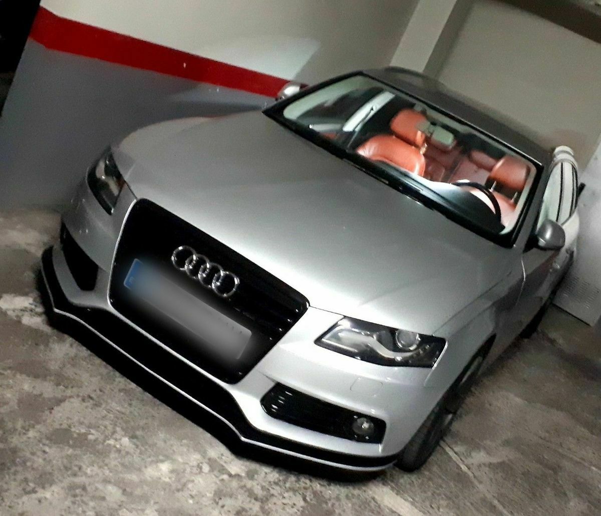 AUDI A4 B8 2008-2012 SPLITTER SPOILER SOTTO PARAURTI ANTERIORE RS4 S4 AUTOELEGANCERICAMBI