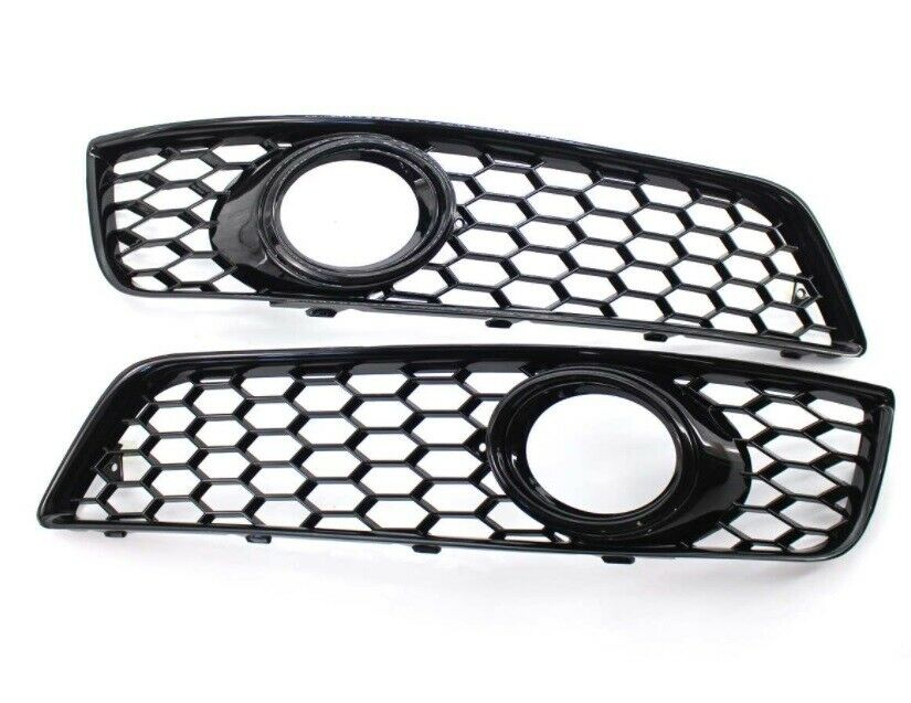 AUDI A3 8P 2008-2012 LIFT GRIGLIE FENDINEBBIA PROFILO NERO NIDO D'APE RS3 AUTOELEGANCERICAMBI