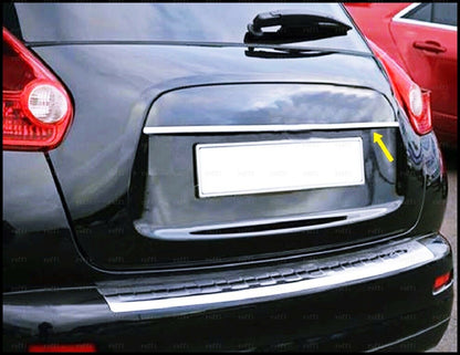 NISSAN JUKE 2010-2017 SET MODANATURE POSTERIORI ACCIAIO INOX CROMATO