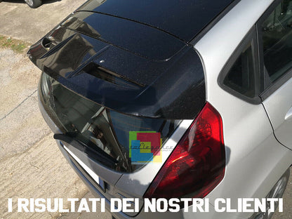 FORD FIESTA VI MK7 2008-2017 REAR ROOF SPOILER ABS GLOSS BLACK ST