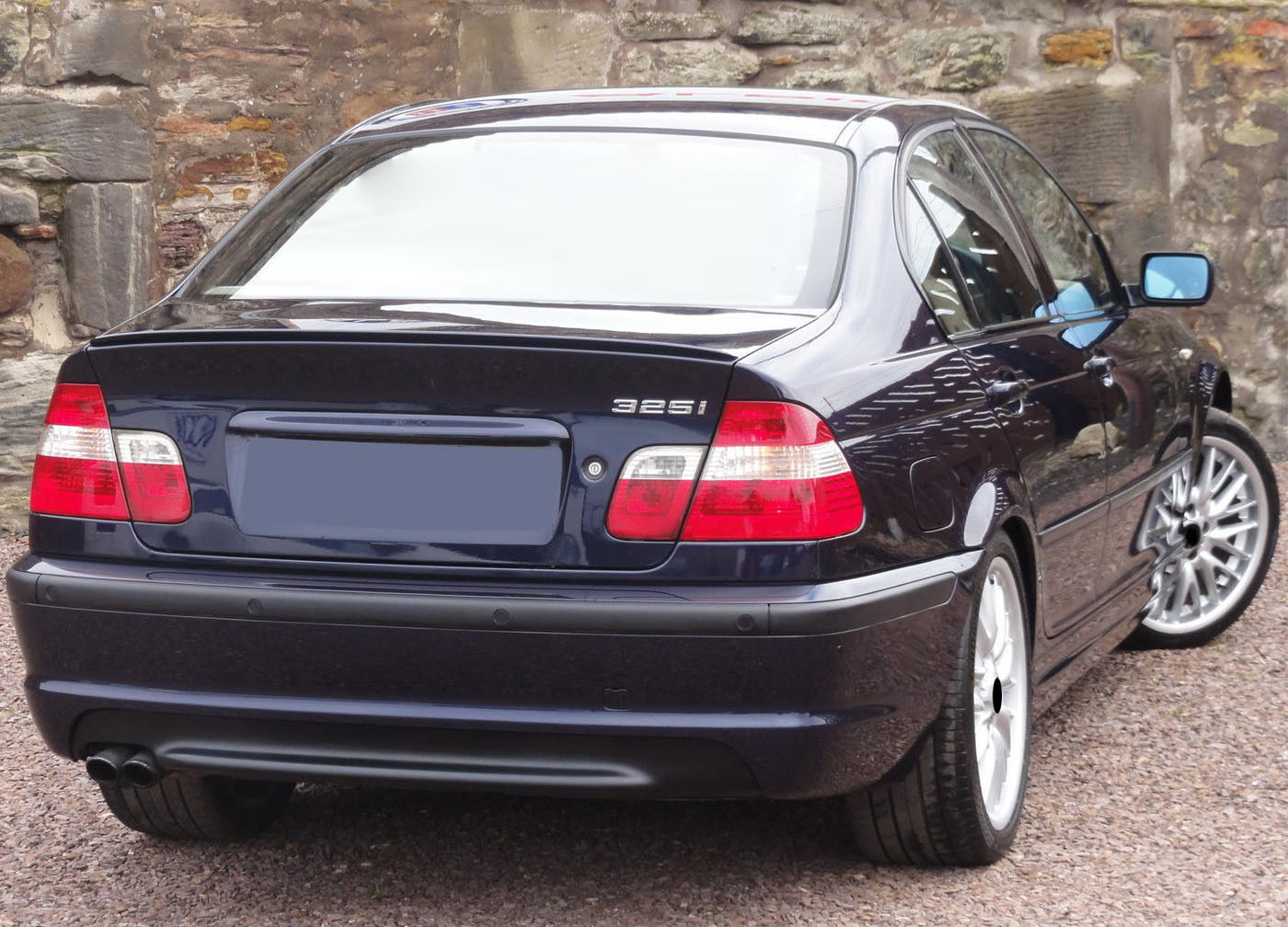 BMW SERIE 3 E46 BERLINA 1998-2005 SPOILER POSTERIORE SUL COFANO LOOK M - ABS AUTOELEGANCERICAMBI