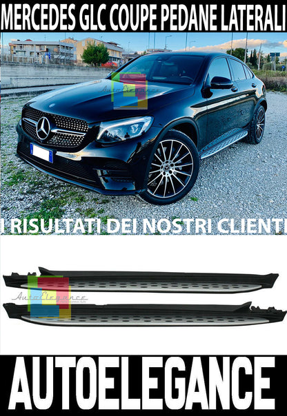 PEDANE LATERALI SOTTOPORTA DESIGN AMG PER MERCEDES GLC COUPE C253