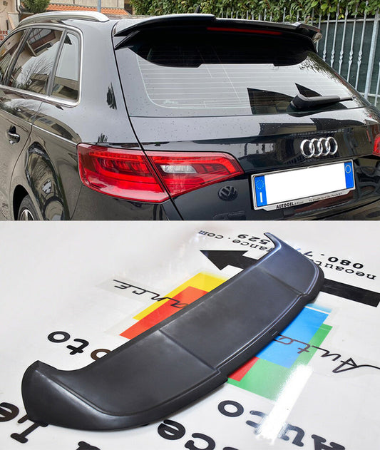 SPOILER POSTERIORE SUL TETTO AUDI A3 8V SPORTBACK 2012+ LOOK RS3