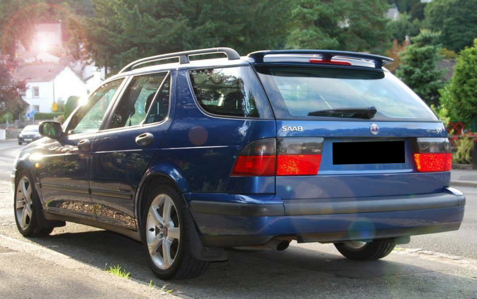 SAAB 9-5 SW 1997-2005 SPOILER SUL TETTO POSTERIORE LOOK SPORTIVO