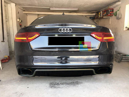 AUDI A5 SPORTBACK 2012-2015 SLINE DIFFUSORE POSTERIORE DESIGN RS5 AUTOELEGANCERICAMBI