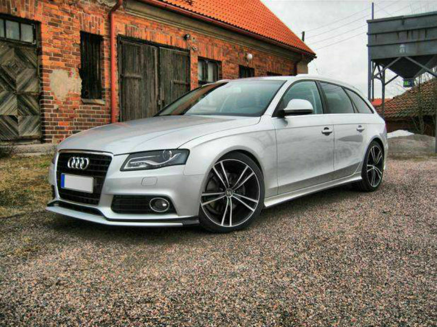 MINIGONNE LATERALI PER AUDI A4 B8 8K 2008-2015 SPORTIVE SOTTO POTA RS4 ABT