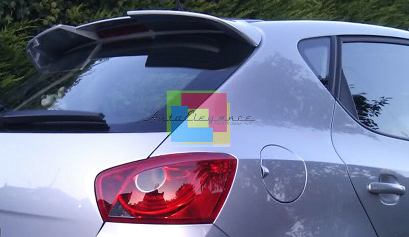 SEAT IBIZA 6J 5 PORTE 2008-2017 ALETTONE LOOK SPORTIVO SPOILER TETTO ABS CUPRA