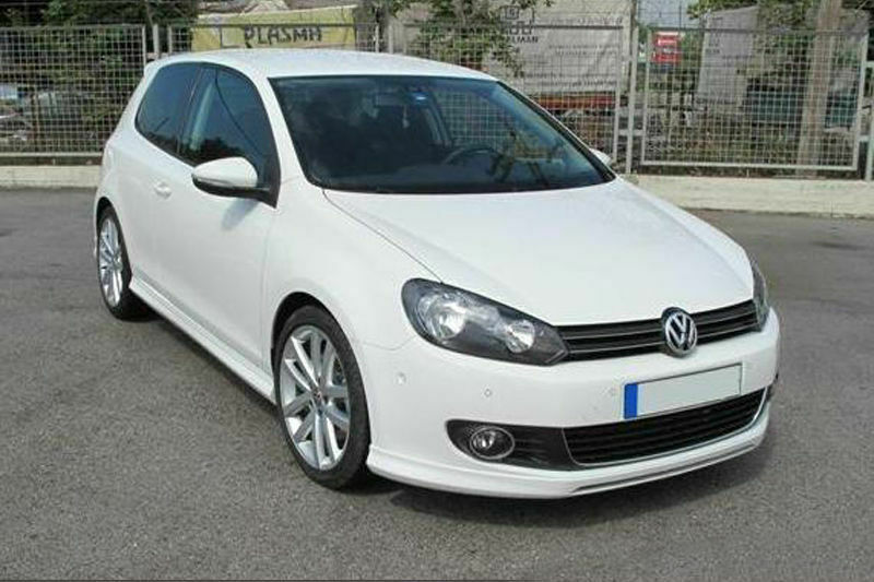 VW GOLF 6 VI 2008-2012 SPOILER SOTTO PARAURTI ANTERIORE GTI IN ABS