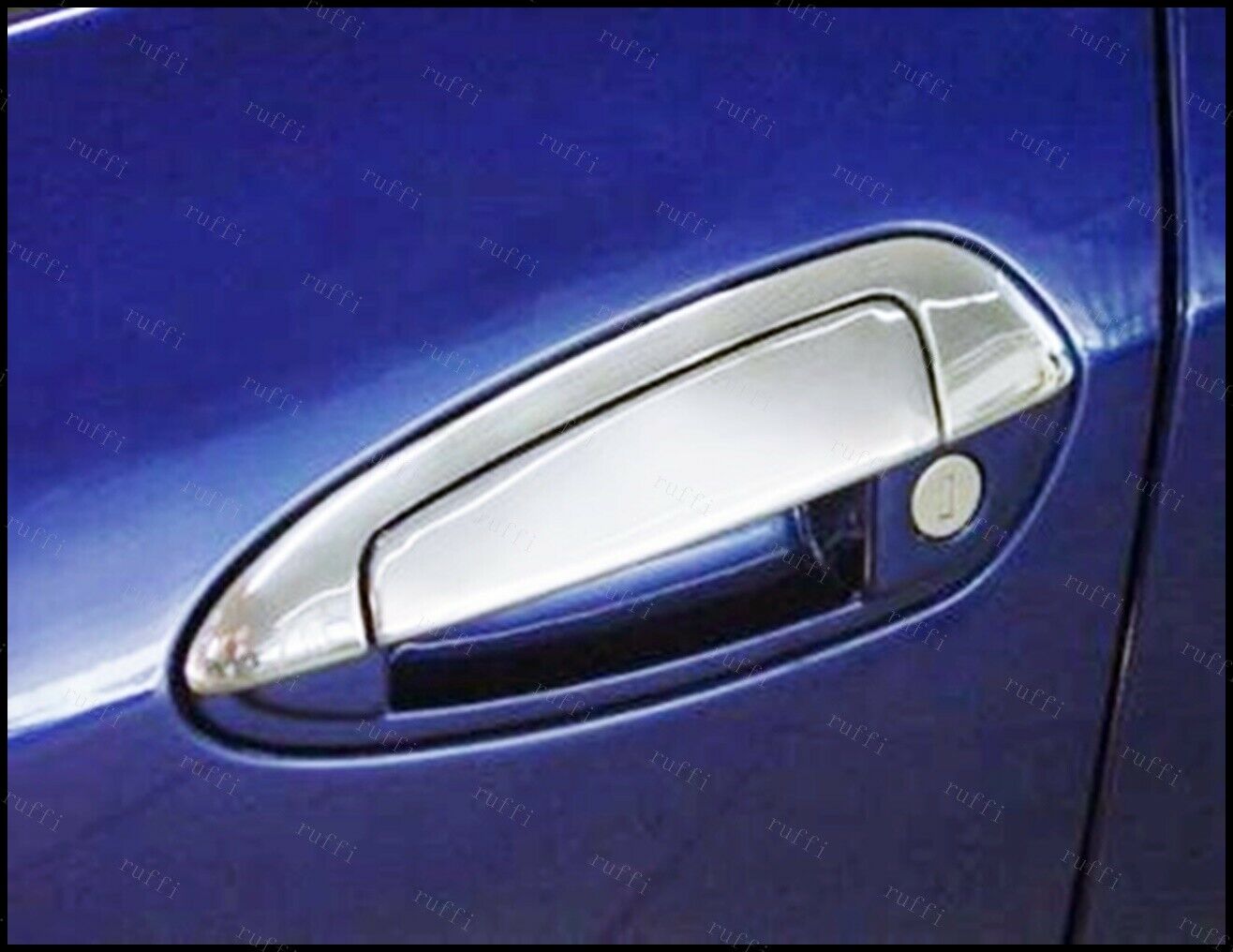 COPRI MANIGLIE CROMATE PER FIAT GRANDE PUNTO PUNTO EVO INOX CROMATE AUTOELEGANCERICAMBI