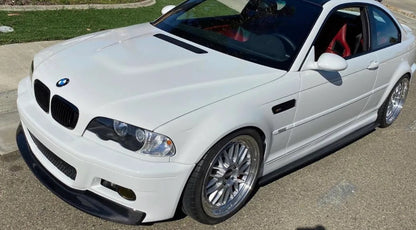 BMW SERIE 3 E46 COUPE SPLITTER SOTTO MINIGONNE LATERALI ABS NERO LUCIDO 0070 AUTOELEGANCERICAMBI