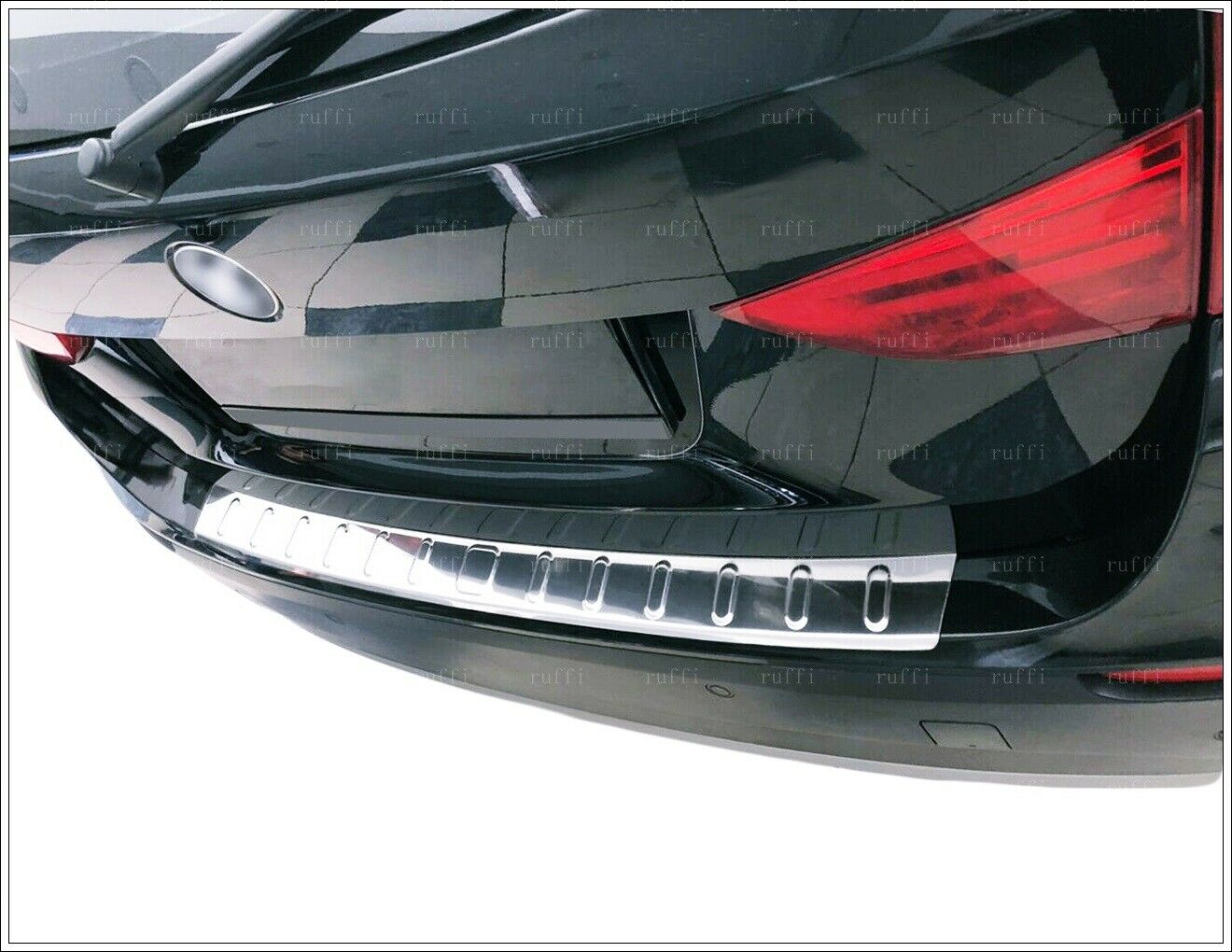BMW X1 E84 2009-2015 PIASTRA CROMATA PORTELLONE POSTERIORE INOX AUTOELEGANCERICAMBI