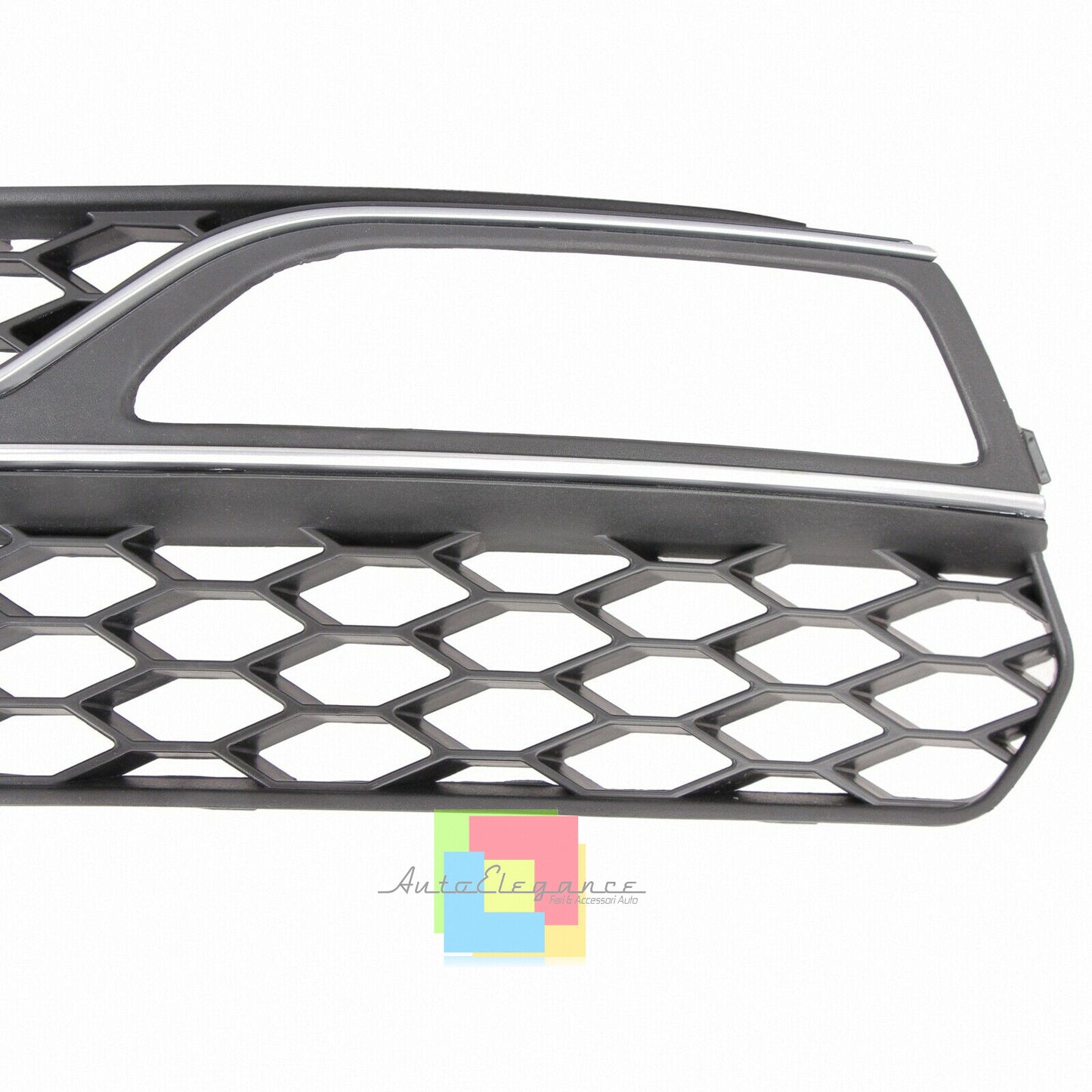 AUDI A3 8V 2012-2016 GRIGLIE FENDINEBBIA SLINE S3 TRAFORATE TOP QUALITA' ABS AUTOELEGANCERICAMBI