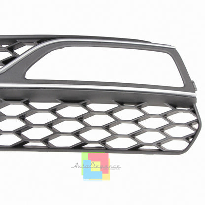 AUDI A3 8V 2012-2016 GRIGLIE FENDINEBBIA SLINE S3 TRAFORATE TOP QUALITA' ABS AUTOELEGANCERICAMBI