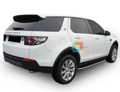 LAND ROVER DISCOVERY SPORT 2015+ PEDANE LATERALI ACCIAIO INOX & PVC SOTTO PORTA