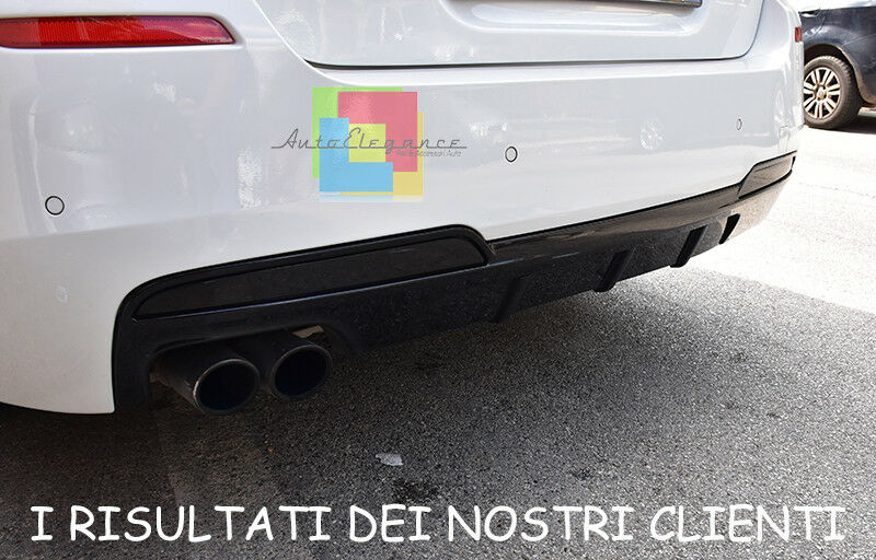 BMW F10 2010+ SOLO PER PARAURTI PACCHETTO M DIFFUSORE POSTERIORE IN ABS AUTOELEGANCERICAMBI