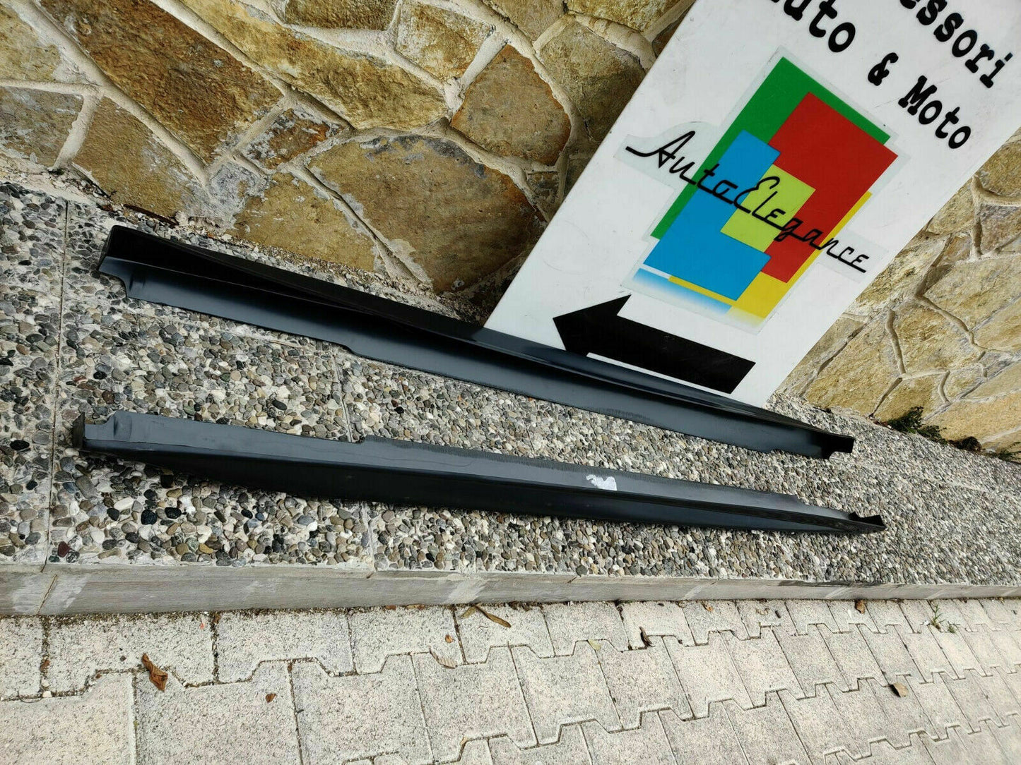 SIDE SKIRTS AUDI A3 8P 2003-2012 ONLY FOR 3 DOORS ABS LOOK SLINE S3