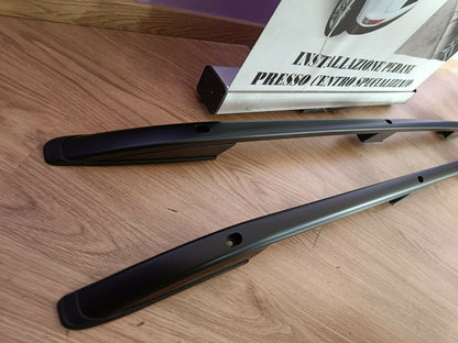 BARRE SUL TETTO MANCORRENTI PER JEEP RENEGADE DAL 2014+ NERI 0306 AUTOELEGANCERICAMBI