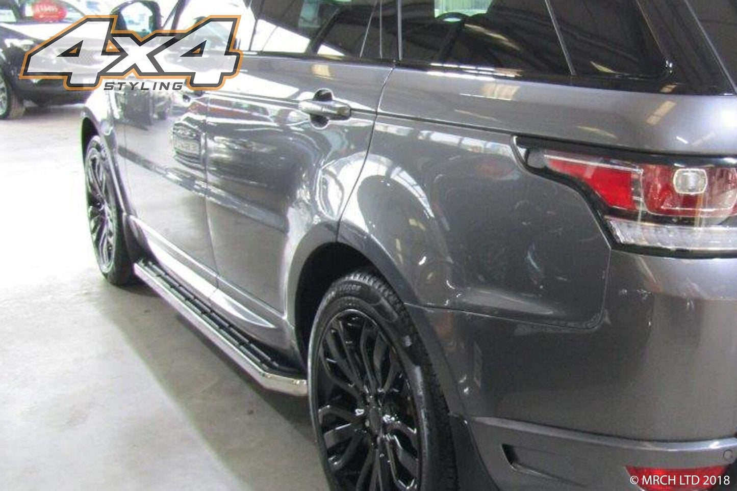 RANGE ROVER SPORT 2013+ PEDANE LATERALI SOTTO PORTA SPORTIVE
