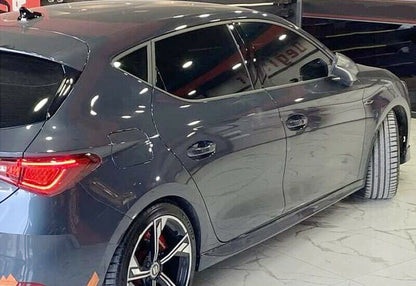 SEAT LEON KL ST TOURER DESIGN CUPRA DOOR SIDE SKIRTS IN ABS