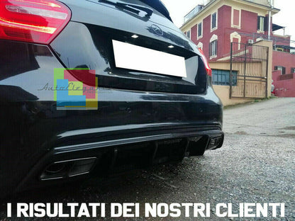 MERCEDES A-CLASS W176 2012-2018 ABS REAR BUMPER AMG A45