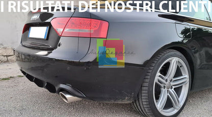 ESTRATTORE RS5 - AUDI A5 8T COUPE 07-11 DIFFUSORE POSTERIORE SOTTO PARAURTI