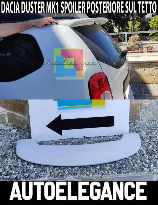 DACIA DUSTER MK1 I 2010-2017 SPOILER POSTERIORE SUL TETTO SPORTIVO AUTOELEGANCERICAMBI