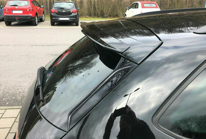 SEAT LEON 2020+ SPOILER POSTERIORE TETTO AGGIUNTIVA ALA NERO LUCIDO 0039