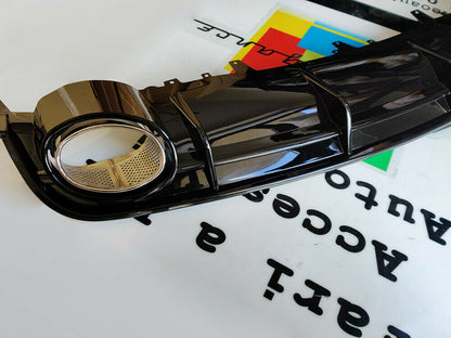 SOTTO PARAURTI POSTERIORE E TERMINALI AUDI A6 4G 2015-2018 SLINE DIFFUSORE RS6