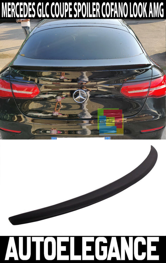 REAR HOOD SPOILER FOR MERCEDES GLC COUPE C253 2015 ONWARDS ABS AMG