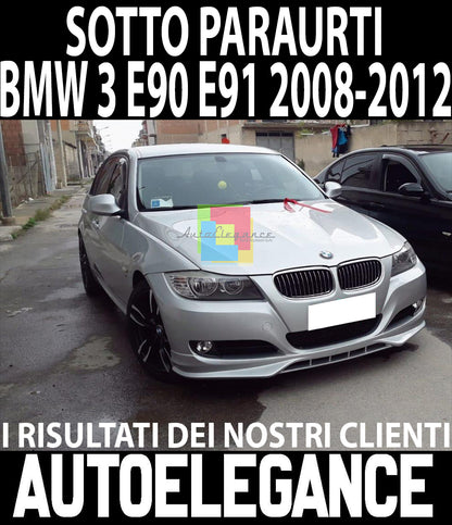 BMW SERIE 3 E90 E91 08-11 RESTYLING SPOILER ANTERIORE - SOTTO PARAURTI DESIGN M AUTOELEGANCERICAMBI